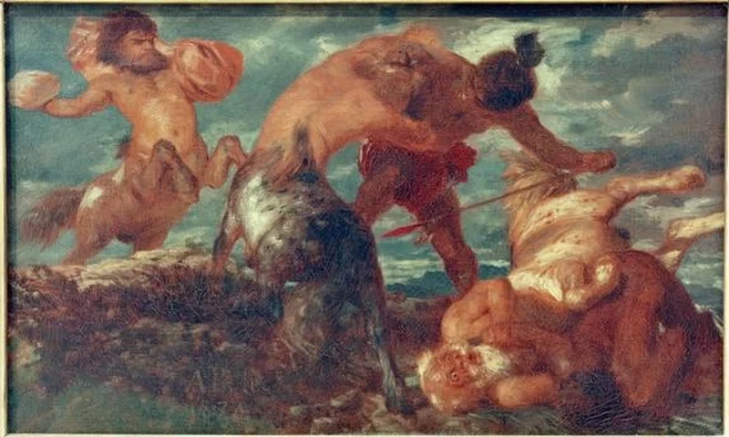 Lotta tra centauri, 1872 - Kunstmuseum Bern